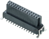 13+13 Pos. Female DIL Vertical SMT Conn. (T+R) - M55-6012642R - Harwin Plc