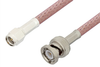 SMA Male to BNC Male Cable 72 Inch Length Using RG142 Coax - PE3696-72 - Pasternack