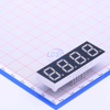 Nixie Tube Driver/LED Driver >> Led Segment Display -- S0524ARRW-AB - Image