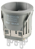 Standard Size Snap-In Pushbutton - LB25CGW01 - NKK Switches