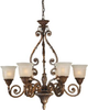 2153-06-41 Mid. Chandeliers-Glass Up - 416573 - Capital Lighting, Inc.