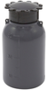 Graduated Gray HDPE Bottles - 77473 - U.S. Plastic Corporation