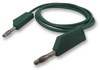 Test Lead, 4Mm Banana Plug To 4Mm Banana Plug, Green, 60 V, 32 A, 500 Mm Rohs Compliant Hirschmann Test And Measurement - 67C8488 - Newark, An Avnet Company