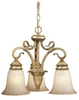 Mini Chandeliers-Glass Shade - 92069 - Light Center (The)