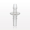 Male Luer Slip to Barb Connector - 89348 - Qosina Corp.