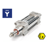 Pneumatic Linear Actuators - ARTEC® Stainless Steel ISO & Round Rod Air Cylinders - SERIES Y - ISO 15552 STAINLESS STEEL ROD AIR CYLINDERS - Image