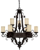 3609RI-125 Large Chandeliers-Pillar Candle - 431735 - Capital Lighting, Inc.