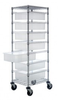 Wire Shelving - Carts - Bin Carts - BC212469M1CL - Image
