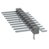 Headers, Male Pins - 612-TSM-110-02-T-SH-LC-ND - DigiKey