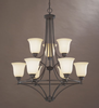 96989-ORB Mid. Chandeliers-Glass Up - 757653 - Capital Lighting, Inc.