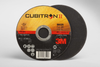 3M Cubitron II COW Ceramic Aluminum Oxide Cutoff Wheel - Type 1 (Straight) - 60 Grit Medium Grade - 4 1/2 in Diameter - 7/8 in Center Hole - Thickness 0.045 in - 66525 - 051115-66525 - R. S. Hughes Company, Inc.