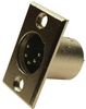 Connector, Xlr Audio, Rcpt, 5Pos, Panel; No. Of Contacts Cliff Electronic Components - 17AC6989 - Newark, An Avnet Company