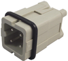 Rectangular Power Connector, Insert, Ha Series, Screw, Plug, 3, Pin Rohs Compliant Weidmuller - 50M6227 - Newark, An Avnet Company