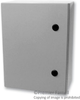 N1 Enclosure W/panel,30X20X7, Steel, Gray; Enclosure Type Hammond - 84F013 - Newark, An Avnet Company
