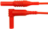 Single Test Lead, Red, 1.5M; Test Connector Type A Multicomp Pro - 68AH0036 - Newark, An Avnet Company