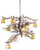 67904 Large Chandeliers-Glass Shade - 472271 - Capital Lighting, Inc.