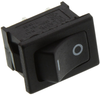 Rocker Switch, Spst, Black, Panel; Switch Operation E-Switch - 24R3656 - Newark, An Avnet Company