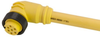 Mini-Link Plug Assembly, PVC, Female 90 deg, 6B pole, 12', 16 AWG -- 106BC0120AP - Image