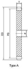 Double-Pitch Sprockets, 2050/C2050 A -- 2050A24 - Image