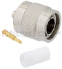 TNC Male (Plug) Connector For RG405, FM-SR086CUTN, FM-SR086ALTN Cable, Solder - FMCN1462 - Fairview Microwave Inc.