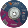 6 x 1/8 TIGER CERAMIC Type 27 Cut/Grind Combo Wheel CER30T 5/8-11 Nut -- 58320 - Image