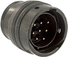 Circular Connector Plug, Size 16, 8Pos, Cable; Product Range Amphenol Industrial - 09J8987 - Newark, An Avnet Company