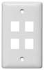 Datacommunication Face Plate - NSP14W - Hubbell Incorporated