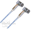 3-SLOT FULL CRIMP PLUG R/A TO R/A M17/176 TWINAX, 12 INCH CABLE LENGTH - MP-2167-12 - MilesTek Corporation