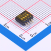 Key/Switch >> DIP Switches -- DS-04P - Image