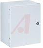 ENCLOSURE;INSTRUMENT;NEMA 4;HINGED COVER;INLINE;150X150X120MM;STEEL;LTGRAY - 70066794 - Allied Electronics, Inc.