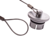 Dust Cap, Rcpt Connector, Brass; Accessory Type Norcomp - 03AC0822 - Newark, An Avnet Company