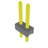 Headers, Male Pins - 612-MTMM-102-05-L-S-208-ND - DigiKey