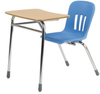 Metaphor Bowfront Combo Desk - N9CONBR - Jess Crate Furniture