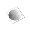 3M 425 Aluminum Foil Tape Silver 0.5 in Circle 1,000 Count Roll -- 425 0.5IN CIRCLE - Image