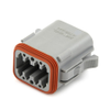 Amphenol Sine Systems AT06-08SA 8-Way AT Connector Plug, DT06-08SA Compatible - 38178 - Waytek, Inc.