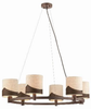 F199068 Mid. Chandeliers-Drum Shades - 657427 - Capital Lighting, Inc.