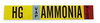 Ammonia (IIAR) Pipe Markers - 90424 - Brady Corporation