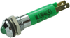 Panel Mount Indicator, Led, 8Mm, Green, 12V; Led Color Wamco - 86T5529 - Newark, An Avnet Company