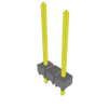 Headers, Male Pins - 612-TSW-202-15-T-S-ND - DigiKey