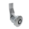 Quarter-Turn Cam Latch, 8 mm Square, 26mm  Grip, Not Sealed, Zinc Alloy, Chrome Plated, Bright - E5-2-051-100 - Southco