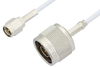 SMA Male to N Male Cable 24 Inch Length Using RG188 Coax, RoHS - PE3911LF-24 - Pasternack