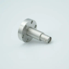 SHV-5 Coaxial Feedthrough, 1 Pin, Grounded Shield, 1.33″ - A0330-1-CF - MPF Products, INC.