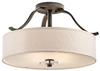 42486OZ Semi-Flush Mts.-Drum Shade - 618015 - Capital Lighting, Inc.