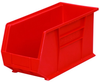 Akro-Mils Akrobin 60 lb Red Industrial Grade Polymer Hanging / Stacking Storage Bin - 18 in Length - 8 1/4 in Width - 9 in Height - 1 Compartments - 30265 RED - 30265 RED - R. S. Hughes Company, Inc.