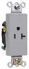 Duplex/Single Receptacle -- 26361-GRY - Image