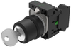 Keylock Switch, Spst, 10A, 500V, Spring; Product Range Eao - 05AC2259 - Newark, An Avnet Company