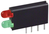 Pcb Indicator, T-3/4, 2 Led, Green/red; Led Color Dialight - 30K4527 - Newark, An Avnet Company