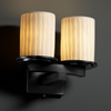 POR-8775-10-WFAL-MBLK Bathroom Fixtures-Two Lights - 670699 - Capital Lighting, Inc.