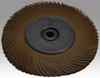 3M Scotch-Brite Ceramic RR-ZB Radial Bristle Brush - Medium Grade - 3 in Outside Diameter - 24277 - 048011-24277 - R. S. Hughes Company, Inc.