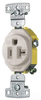 Duplex/Single Receptacle - RR201LATR - Hubbell Incorporated
